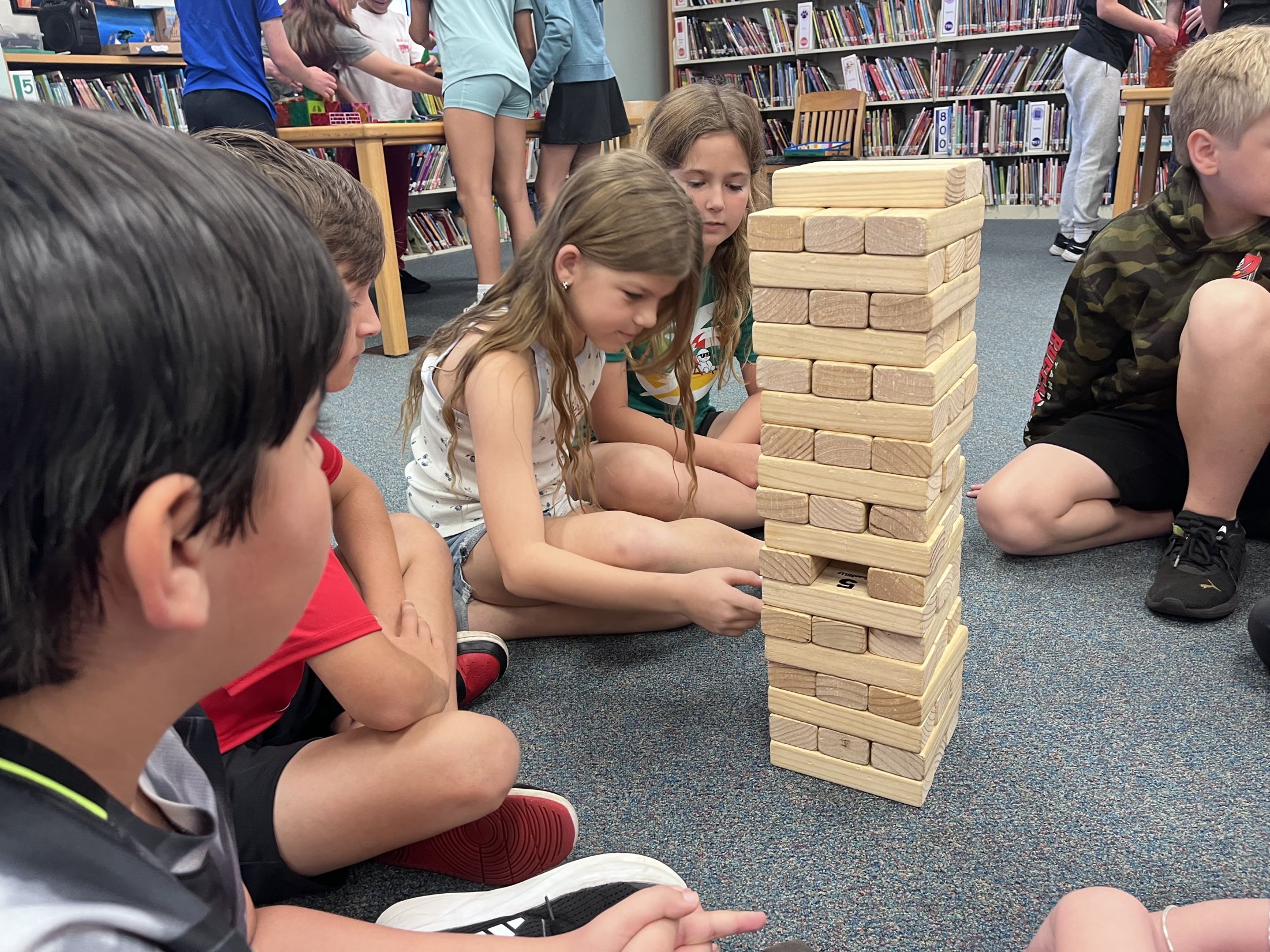 Innovation Station - <p>TOES students had a blast exploring manufacturing and engineering activities from the District Innovation Station!</p>