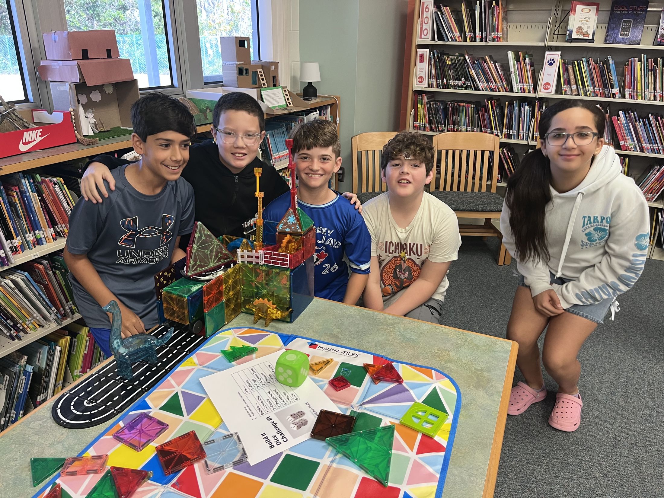 Innovation Station - <p>TOES students had a blast exploring manufacturing and engineering activities from the District Innovation Station!</p>