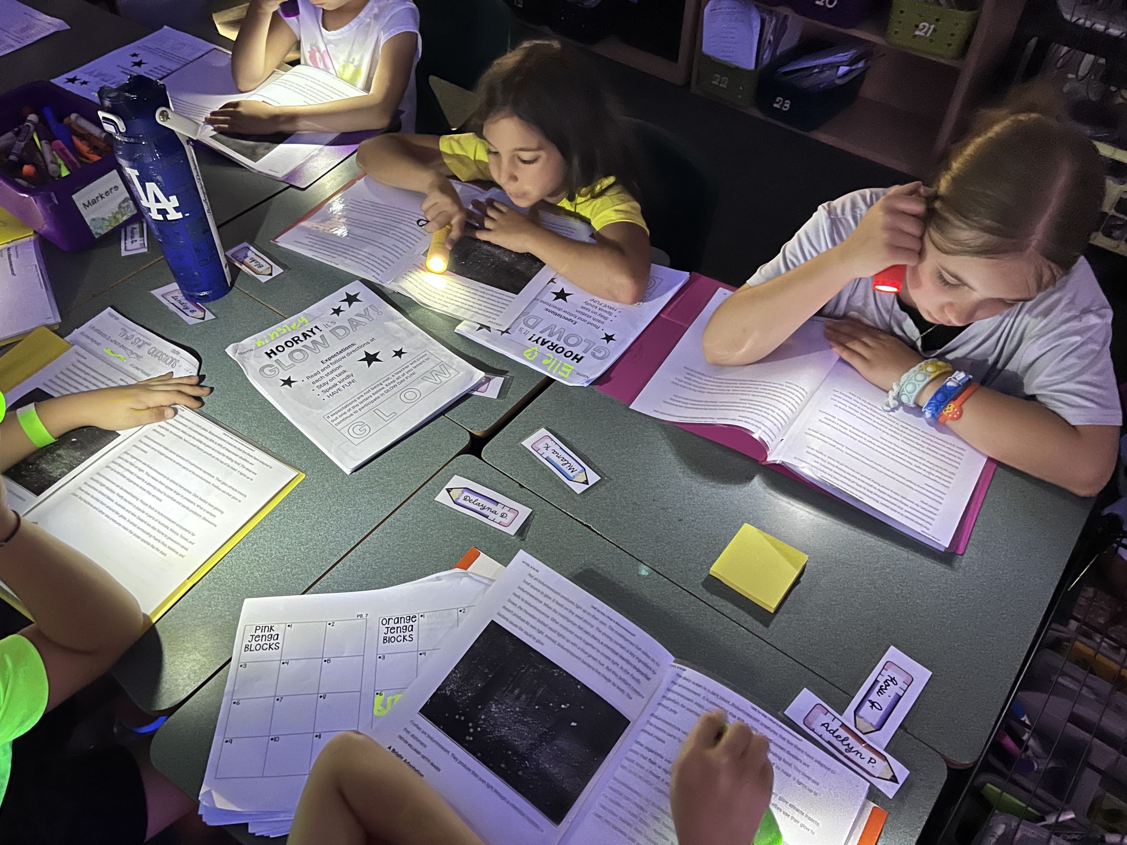 Glow Day - <p>3rd Graders are growing and glowing!</p>
