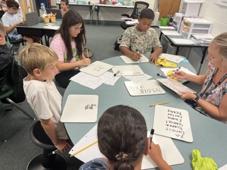 learning - <p>We're off to a great school year at TOES! Learning is happening all around the school, every day!</p>